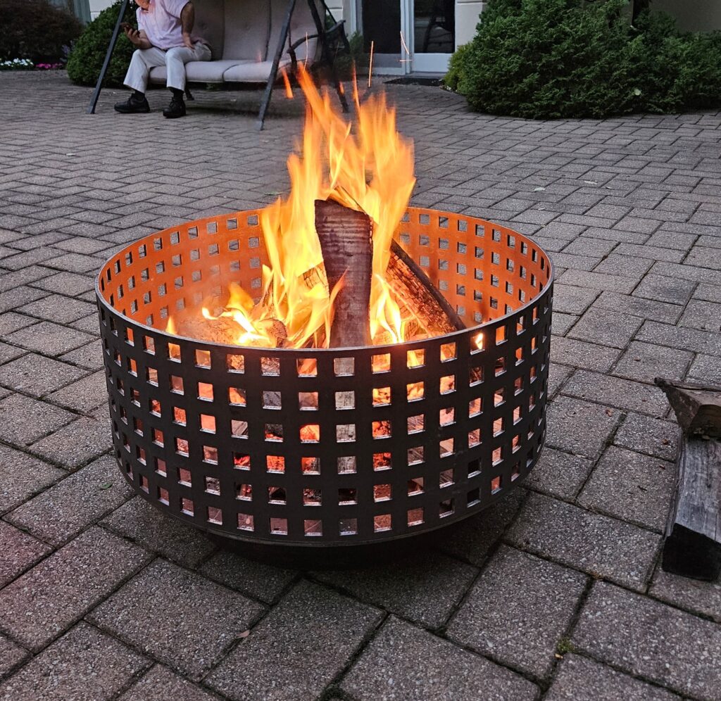 custom fabrication steel plasma cut sussex passaic morris bergen county fire pit